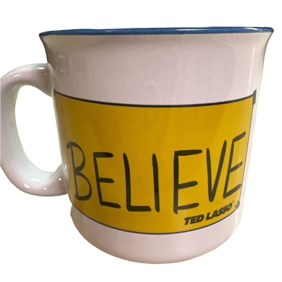 Ted Lasso Believe 20 Oz Ceramic Mug - Picture 2 of 4